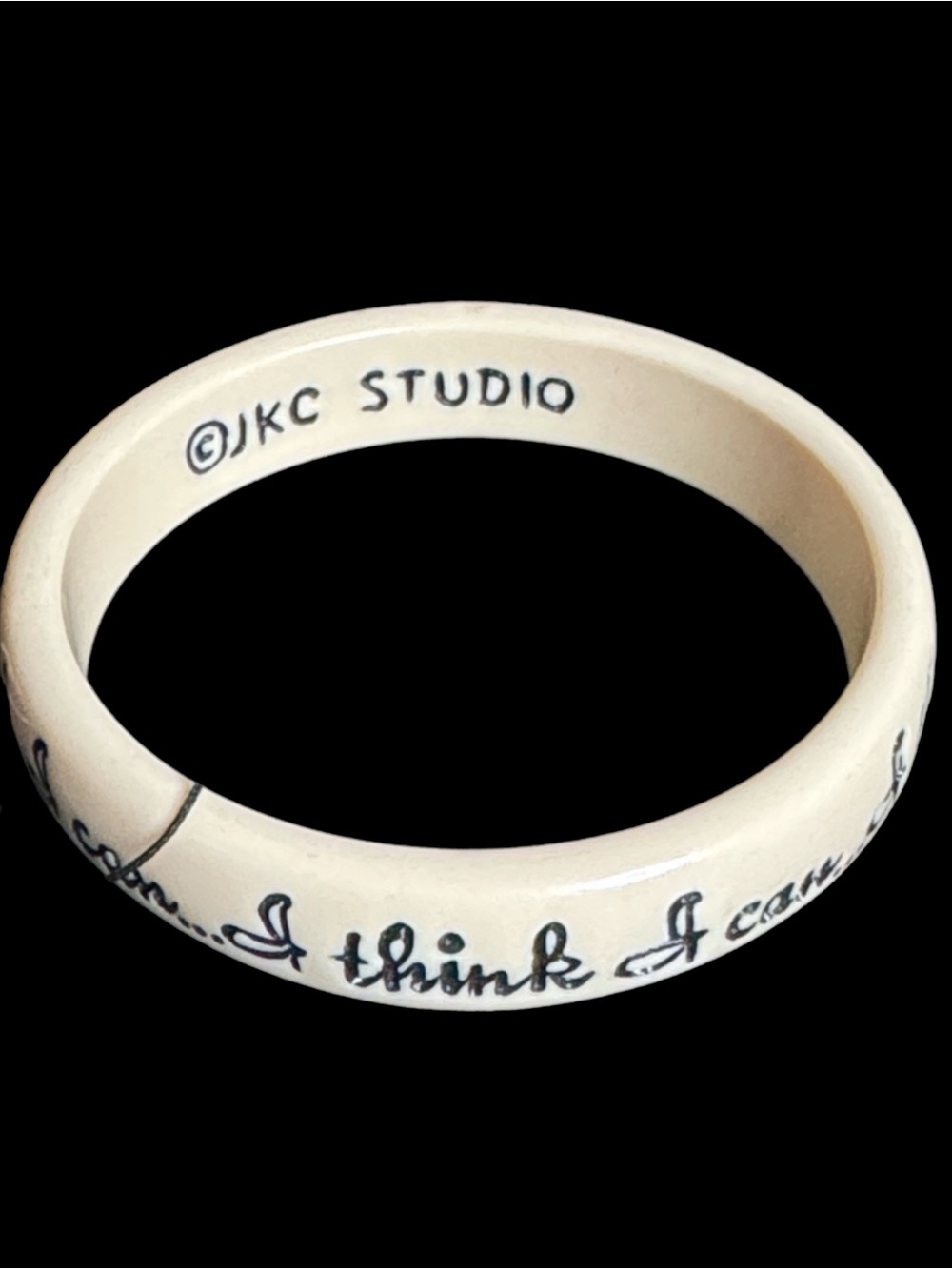 JKC Studio “I think I can..” Bangle